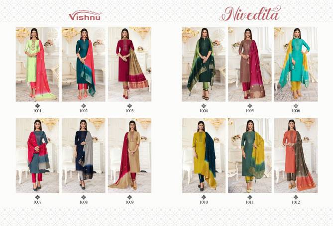 Nivedita By Vishnu Designer Salwar Suit Catalog
